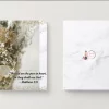 Floral Christian Notebook - Matthew 5:8 - Image 2