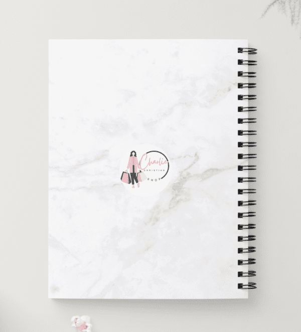 Spiral Christian Notebook - Jesus is King - Image 2