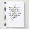 Spiral Christian Notebook - John 6:35