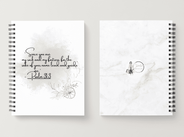 Spiral Christian Notebook - Psalm 31:3 - Image 2