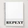 Spiral Christian Notebook - Repent