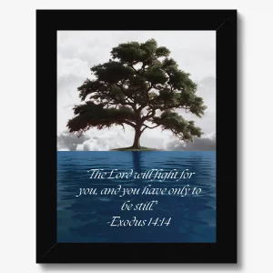 Wall art-Exodus 14:14