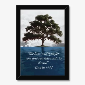 Wall art-Exodus 14:14