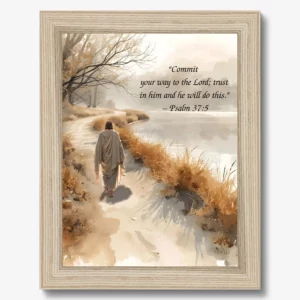 Wall Art - Psalm 37:5