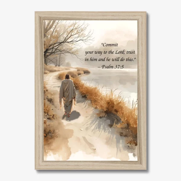 Wall Art - Psalm 37:5 - Image 2