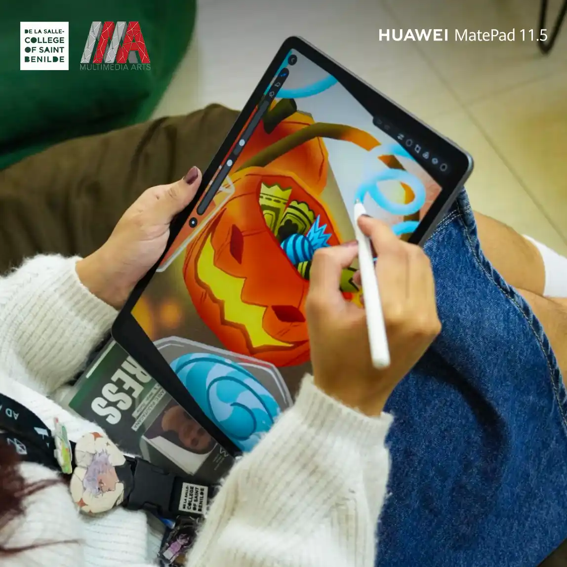 HUAWEI MatePad 11.5 2025 x DLS-CSB Partnership Lifestyle Photo (3) HUAWEI MatePad 11.5 2025 x DLS-CSB Partnership Lifestyle Photo (3)