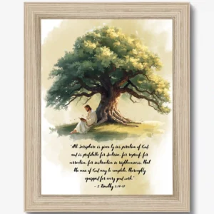 Wall Art - 2 Timothy 3:16-17