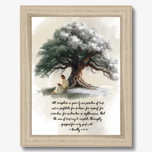 Wall Art - 2 Timothy 3:16-17