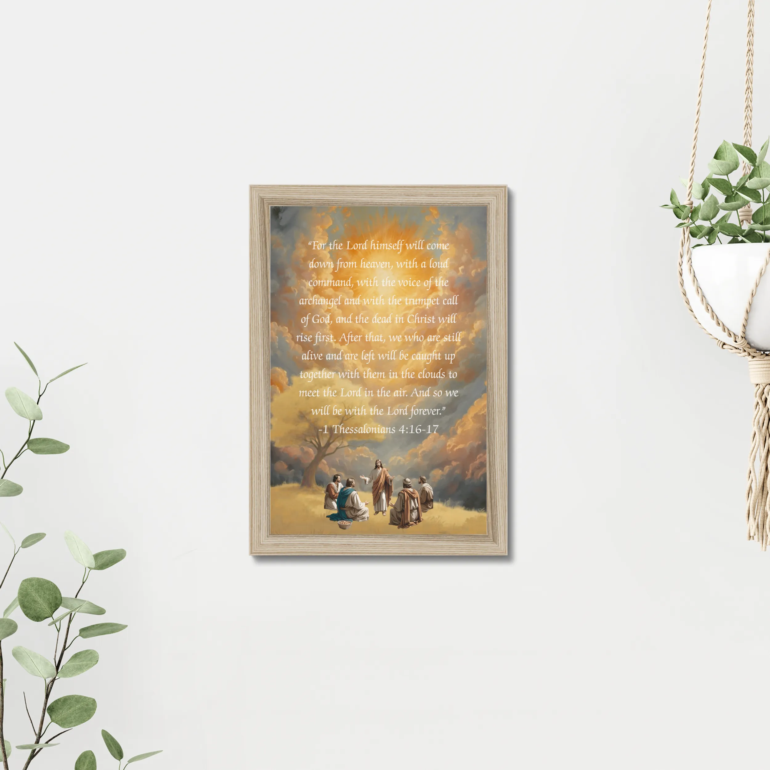 Wall Art - 1 Thessalonians 4:16-17 - Image 3