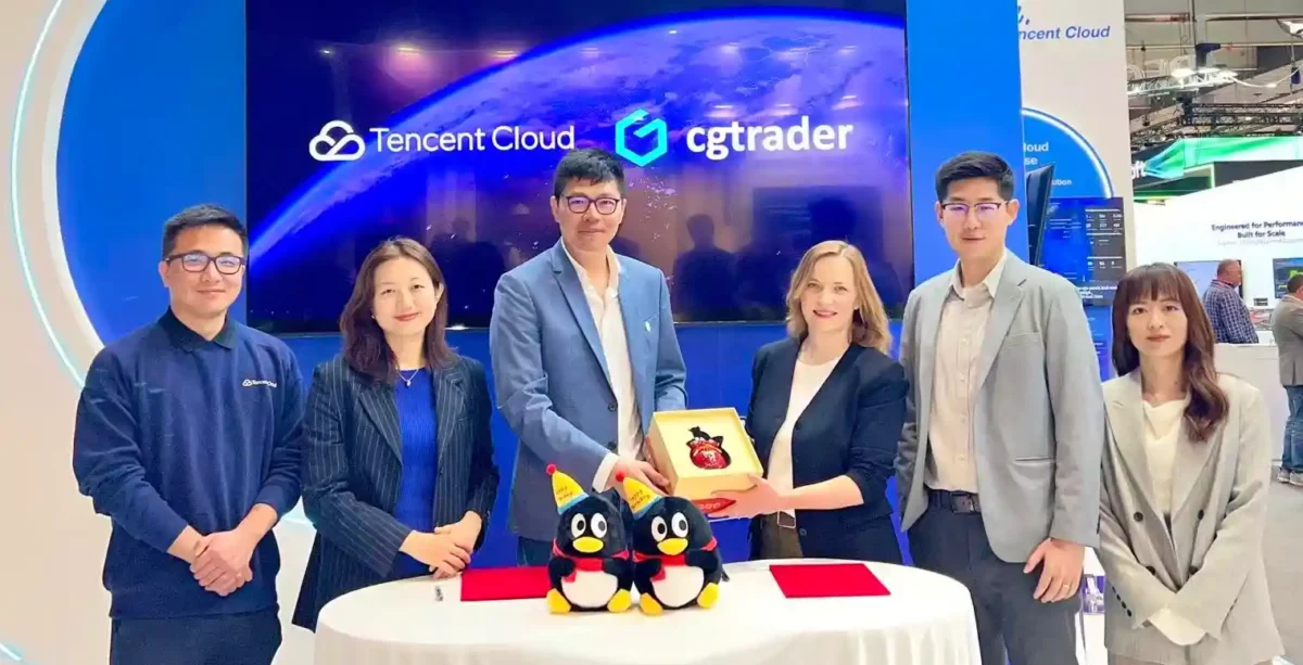 Tencent Cloud x CGTrader