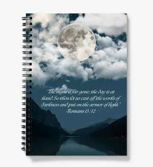 Spiral Christian Notebook  - Romans 13 : 12