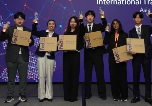 Winners of 2026 FedEx JA International Trade Challenge Asia Pacific